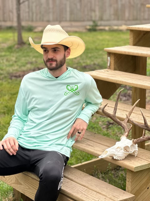 Still Wet Long Sleeve Fishing Hoodie